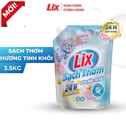 Thumbnail Nước giặt Lix sạch thơm hương nắng tinh khôi Lixco Việt Nam nước giặt Lix cho giặt tay và giặt máy 3