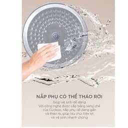 Thumbnail Nồi cơm điện Cuckoo 1.8L CR-1095 màu trắng- Công nghệ nhiệt 3D - bản quốc tế tiếng Anh - Hàng chính hãng Cuckoo Việt Nam 4