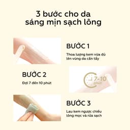 Thumbnail Tẩy lông vùng kín UMIHA (85ml) - Kem tẩy lông dành riêng tẩy lông vùng kín bikini da nhạy cảm với chiết xuất Cúc La Mã 3