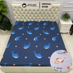 Thumbnail Ga chống thấm cotton thun nano kháng khuẩn không nóng bí size 1m6/1m8/2m ETAMI 2