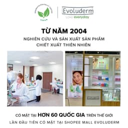 Thumbnail Bộ nước xịt khoáng Evoluderm dưỡng da, cấp ẩm tức thì, làm dịu da 400ml và 150ml 4