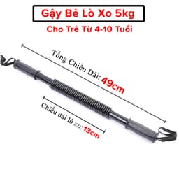 Thumbnail Gậy Bẻ Lò Xo Kháng Lực 5kg 10kg Cho Các Bé Từ 4-12 Tuổi Tập Thể Thao Thể Dục, Thanh Lò Xo Đàn Hồi Kháng Lực Hãng Amalife 1