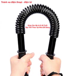 Thumbnail Gậy Bẻ Lò Xo Kháng Lực 5kg 10kg Cho Các Bé Từ 4-12 Tuổi Tập Thể Thao Thể Dục, Thanh Lò Xo Đàn Hồi Kháng Lực Hãng Amalife 4