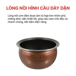 Thumbnail Nồi cơm điện tử 1.2L HAPPYCOOK, HDC-WNB120W 4