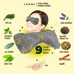Thumbnail Túi Chườm Mắt Thảo Mộc 4Home 1