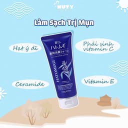 Thumbnail Sữa Rửa Mặt Hatomugi Acne Care & Facial Washing The Medicated Facial Foam (130g) 4
