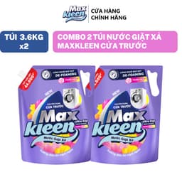 Thumbnail Combo 2 Túi Nước Giặt Xả MaxKleen chuyên dụng Cửa Trước 3.6kg Hương Nước hoa huyền diệu/Dấu ấn ngọt ngào 3