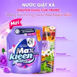 Thumbnail Combo Túi Nước Giặt Xả MaxKleen chuyên dụng Cửa trước 3.6kg + Túi Nước Lau sàn 3.6kg 4