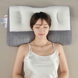 Thumbnail Ruột gối matxa chống ngáy Lidaco chống đau mỏi vai gáy thiết kế chuyên biệt nâng đỡ cổ 1