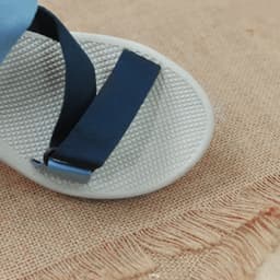 Thumbnail Sandal nam nữ unisex MOL quai chữ Z MS1166XD màu xanh 4