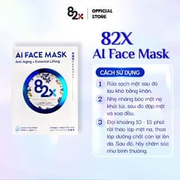 Thumbnail 82X AI Beauty Mask Mặt Nạ Dưỡng Ẩm Da Nhật Bản 3