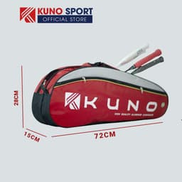 Thumbnail Túi Đựng Vợt Cầu Lông Tennis KUNO Loại 3 Ngăn Cao Cấp Chống Nước Siêu Bền 1