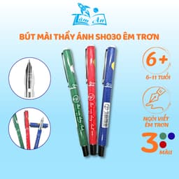 Thumbnail Bút mài thầy ánh SH030 nét thanh đậm luyện chữ đẹp êm trơn cho bé tiểu học tặng kèm hộp - Nhà Sách Tâm An 1