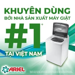 Thumbnail Túi Nước Giặt ARIEL Chuyên Gia Cửa Trên Ngăn Lem Màu Hương Hoa Oải Hương 1.8KG/3.2KG 3