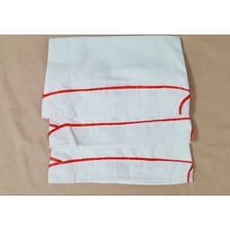 Thumbnail Mũ ca lô màu trắng viền đỏ chất vải kaki in hình búp măng non đội viên - Nhà Sách Tâm An 3