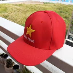 Thumbnail Mũ lưỡi trai nam nữ cao cấp cờ đỏ sao vàng việt nam vải kaki có thể điều chỉnh độ rộng - Tâm An 3
