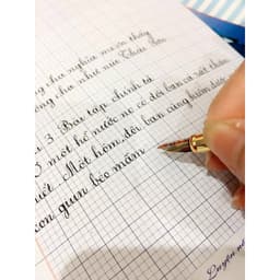 Thumbnail Bút mài thầy ánh SH023 luyện chữ đẹp cho học sinh, ngòi bút mài êm trơn, thanh đậm - Nhà sách Tâm An 4