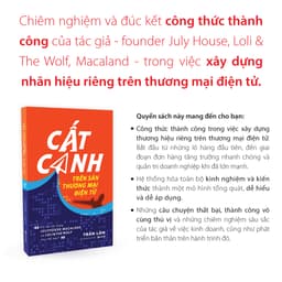 Thumbnail Sách - Cất Cánh Trên Sàn Thương Mại Điện Tử - Tôi đã xây dựng JulyHouse, Macaland và Loli & The Wolf như thế nào? 1