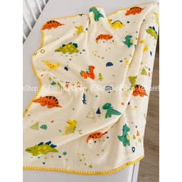 Thumbnail Chăn Muslin 4 Lớp Cho Bé 100x120cm PETIT BEBE Mềm Mại, Thoáng Khí, Thấm Hút 2