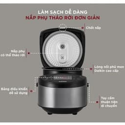 Thumbnail Nồi cơm điện tử Cuckoo 1.08L CR-0680F đa chức năng, thiết kế hiện đại - Bảo hành 2 năm - Hàng chính hãng Cuckoo 4