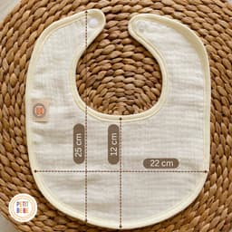 Thumbnail Yếm ăn dặm muslin 6 lớp PETIT BEBE cho bé trai bé gái 2
