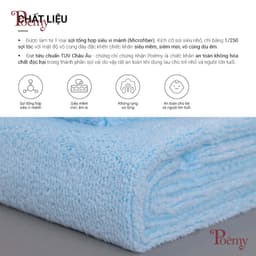 Thumbnail Khăn tắm Poêmy sọc gân cao cấp (KT 60x120cm) 2