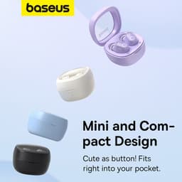Thumbnail Tai nghe nhét tai không dây BASEUS WM02 bluetooth 5.3 TWS chống ồn thời lượng pin lên đến 25 giờ 2