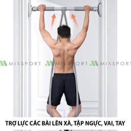 Thumbnail Dây Kháng Lực Tập Gym Powerband Bổ Trợ Tăng Sức Nặng Cho Các Bài Tập Toàn Thân MixSport DKL01 3