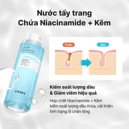 Thumbnail Nước tẩy trang Niacinamide Độ pH Thấp Low pH Niacinamide Micellar Cleansing Water 4