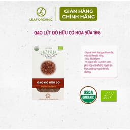 Thumbnail Gạo lứt hữu cơ Hoa Sữa 1kg vị ngọt đậm, thơm dẻo 3