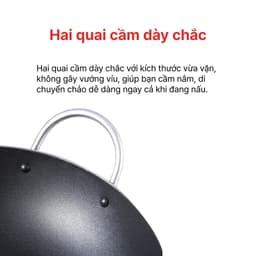Thumbnail Chảo chống dính sâu lòng 2 quai, chịu nhiệt tốt 32, 34, 36cm HAPPYCOOK 2