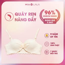 Thumbnail Áo lót ren không gọng đệm vừa 2cm MIALALA 2291 FA02062291 2