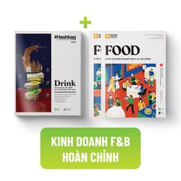 Thumbnail Sách - COMBO KINH DOANH F&B HOÀN CHỈNH (Hashtag No.1 Drink + Hashtag No.4 Food) 2