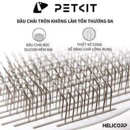 Thumbnail Chải Lông Petkit Cây Chải Lông Mèo, Lược Chải Lông Chó - HeLiCorp 3