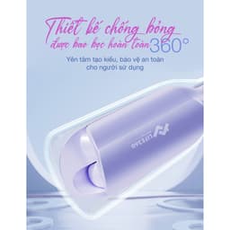 Thumbnail Máy Uốn Tóc Ion Âm Kiểu Pháp Life360 LF-MUP23, Máy Uốn Tóc Hippie, Uốn Xoăn Gợn Sóng 32mm, BH 1 Năm 3
