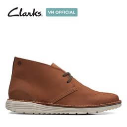 Thumbnail Giày Bốt Cổ Thấp Da Nubuck Nam Clarks - Brahnz Mid 4