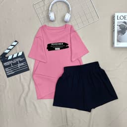Thumbnail Đồ bộ nữ LOZA 'Remember' form rộng - Set đồ nữ mùa hè chất liệu thun cotton 4 chiều - BP15 1
