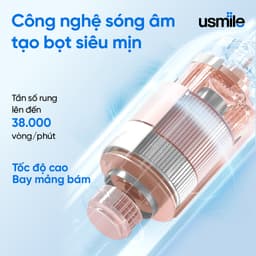 Thumbnail Bàn chải điện sóng siêu âm usmile P4 - Bảo hành 12 tháng 1