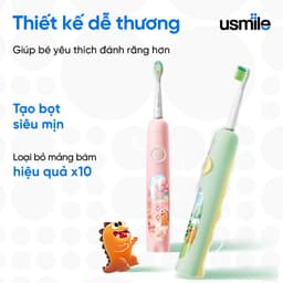 Thumbnail Bàn chải điện sóng siêu âm usmile Q4 (dành cho trẻ em) - Bảo hành 12 tháng 3