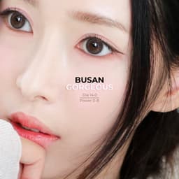 Thumbnail Lens xám có độ cận Angel Eyes BUSAN hiệu ứng loang màu như mắt ướt lens filter đang thịnh hành trên tốp tốp 4