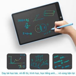 Thumbnail Bảng viết vẽ tự xóa điện tử đa sắc cỡ lớn 19 inch màn hình LCD kèm bút T19 2