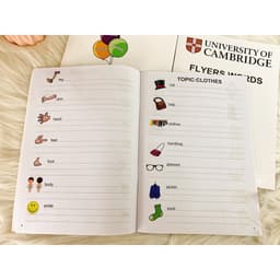 Thumbnail Vở luyện viết Cambridge Starter words review 1