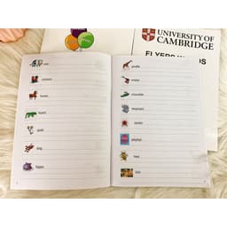 Thumbnail Vở luyện viết Cambridge Starter words review 2