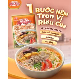 Thumbnail Combo 6 Gói Gia Vị Nêm Sẵn Aji-Quick® Bún Riêu Cua 54g/Gói 4