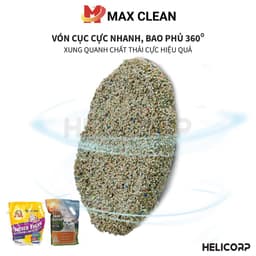 Thumbnail Cát Mèo, Cát Khoáng Vệ Sinh Cho Mèo Max Clean 4KG - HeLiCorp 4