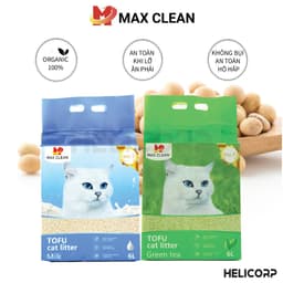 Thumbnail Cát Vệ Sinh Cho Mèo, Cát Mèo Đậu Nành Tofu Max Clean 2.5KG 3