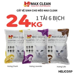 Thumbnail Cát Mèo Max Clean, Cát Vệ Sinh Cho Mèo Siêu Vón, Siêu Khử Mùi 1
