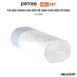 Thumbnail Túi Rác Máy PETREE x HeLiPet Máy Dọn Phân Mèo, Máy Vệ Sinh Cho Mèo - HeLiCorp 1