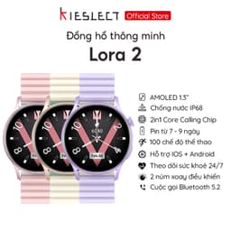 Thumbnail Đồng hồ thông minh nữ Kieslect Lora 2 | 1.3inch | Ultra AMOLED | 210mAh | Nghe gọi trực tiếp |Hàng Chính Hãng 2