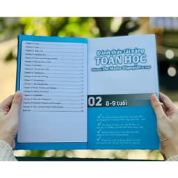 Thumbnail Sách - Đánh Thức Tài Năng Toán Học 2, Sách Song Ngữ Anh Việt, Toán Nâng Cao Lớp 2 - Lớp 3 4